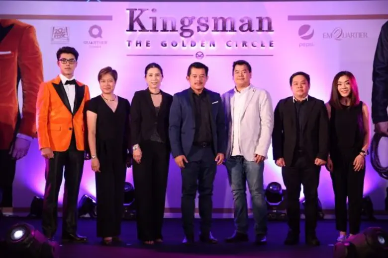 “นาย ณภัทร” โชว์เดินแบบสไตล์สายลับ ปะทะ 5 หนุ่มนายแบบหุ่นล่ำ ในงาน “Thailand Gala Premiere Kingsman : The Golden Circle”