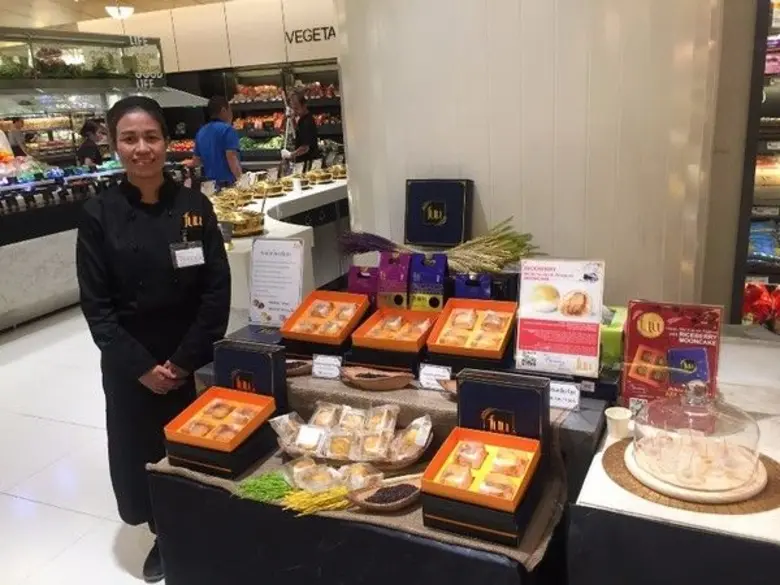 ขนมไหว้พระจันทร์ข้าวไรซ์เบอร์รี่ อร่อย ต้องลอง