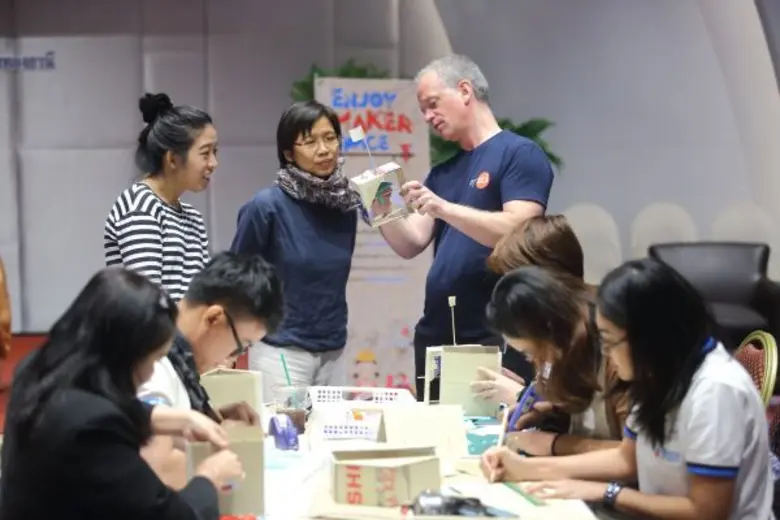 เชฟรอนผลักดันเยาวชนสู่นักสร้างสรรค์นวัตกรรม ผนึกกำลัง อพวช. จัดอบรมเชิงปฏิบัติการส่งเสริมครูริเริ่มชั้นเรียนแห่งความคิดสร้างสรรค์และการปฏิบัติ