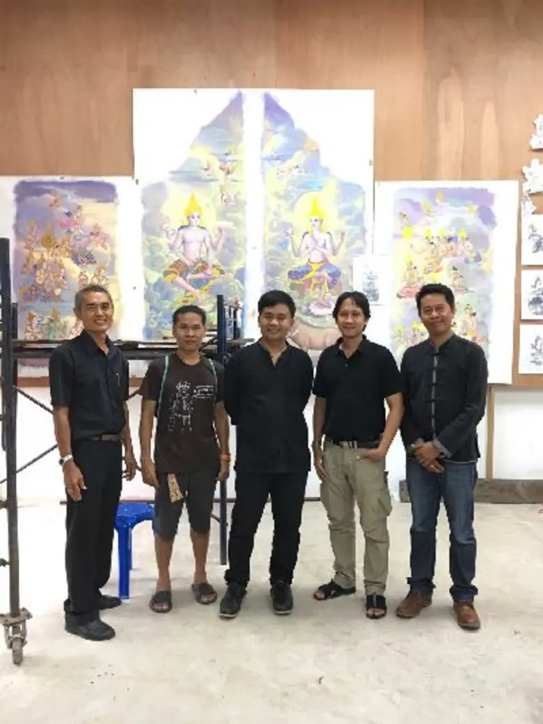 5 อาจารย์คณะศิลปกรรมศาสตร์ ผศ.รัตนฤทธิ์ จ...