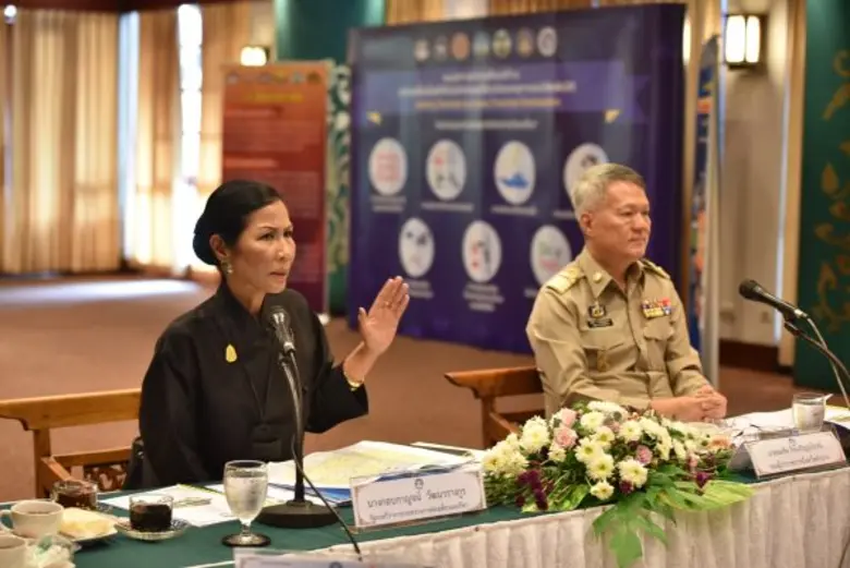 นางกอบกาญจน์ วัฒนวรางกูร รัฐมนตรีว่าการกร...