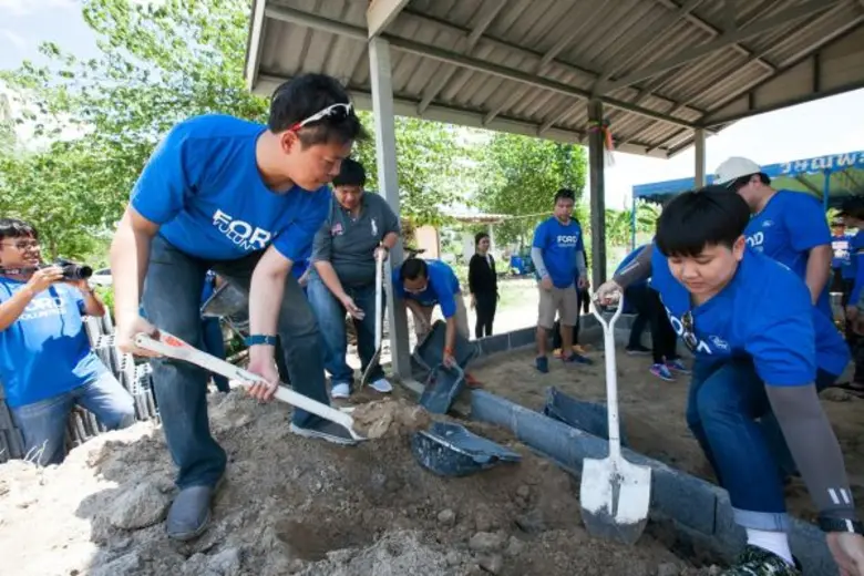 ฟอร์ดนำอาสาสมัครฟอร์ดแสดงพลังจิตอาสาในกิจกรรม Ford Global Caring Month ตลอดเดือนกันยายนที่จังหวัดระยอง