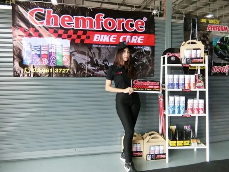 Chemforce ร่วมดูแลรถกับ VML Racing Team ในรายการ PTT BRIC SUPERBIKE 2017