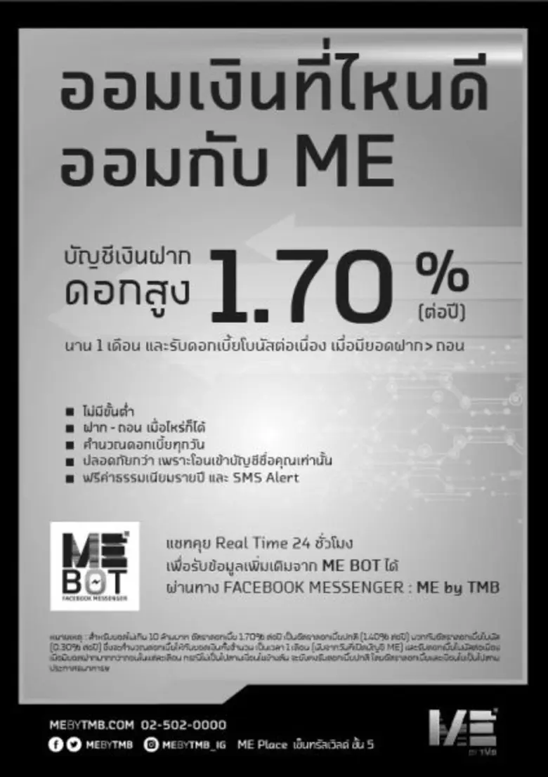 ME by TMB จัดโปรโมชั่นแรง ที่งานมหกรรมการเงินอุดรธานี ครั้งที่ 5 Money Expo Udonthani 2017