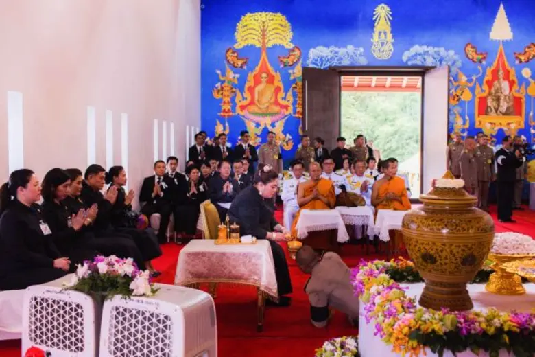 บวงสรวงงานจิตรกรรมวัดธาราทิพย์