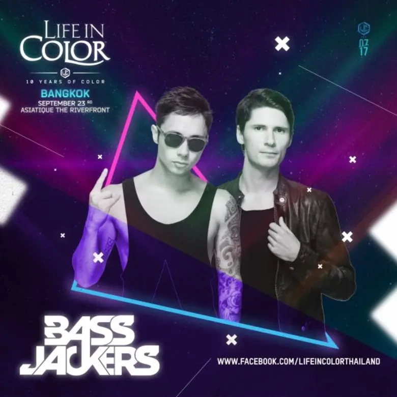 Andrew Rayel นำทีมดีเจระดับโลก ร่วมปาร์ตี้สาดสีครั้งแรกในไทย  LIFE IN COLOR “ World’s Largest Paint Party ” Thailand SECTION X