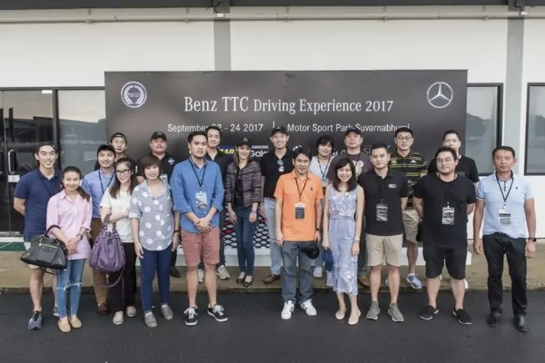 BENZ TTC Driving Experience เบนซ์ทีทีซีเสริมทักษะการขับขี่ปลอดภัยให้ลูกค้า
