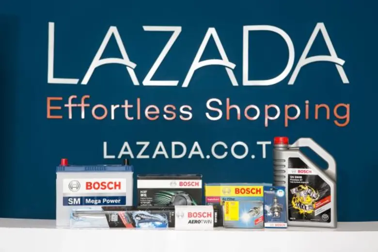 บ๊อช ขยายช่องทางการนำเสนอผลิตภัณฑ์อะไหล่รถยนต์ผ่านเว็บไซต์ลาซาด้าในประเทศไทย