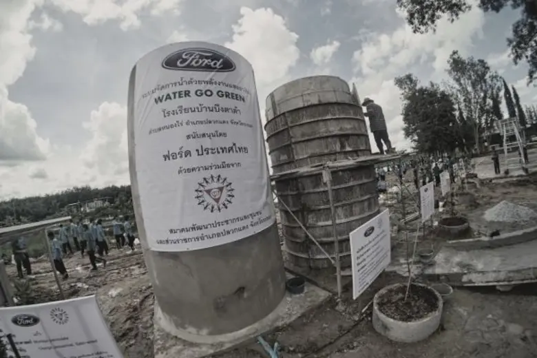 ฟอร์ดนำทีมอาสาสมัครสานต่อกิจกรรม Ford Global Caring Month มอบน้ำให้ชุมชนในโครงการ Water Go Green