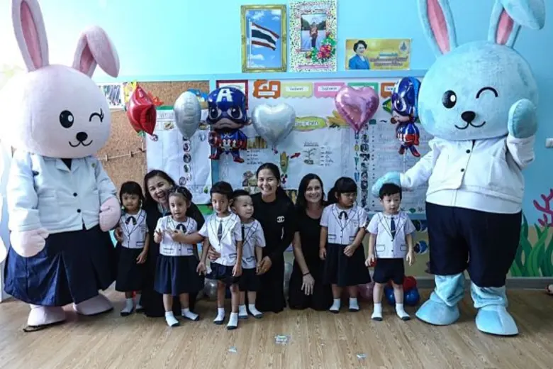 คุณหนูๆ ชาว 'สาธิตกรุงเทพธนบุรี’ จัดปาร์ตี้ ฉลองปิดเทอม โซนอนุบาล