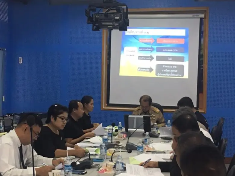 สำนักงานป้องกันและบรรเทาสาธารณภัยจังหวัดปทุมธานี เข้าร่วมประชุมคณะกรรมการให้ความช่วยเหลือผู้ประสบภัยพิบัติอำเภอลำลูกกา (ก.ช.ภ.อ.) ครั้งที่ ๑