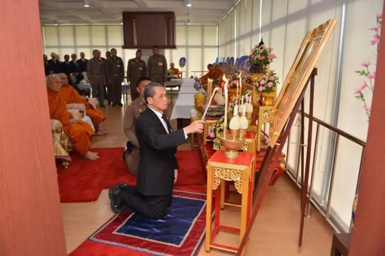 พิธีบำเพ็ญกุศล เนื่องในโอกาสครบรอบ ๑๒๓ ปี การก่อตั้งมูลนิธิมหามงกุฎราชวิทยาลัย ในพระบรมราชูปถัมภ์