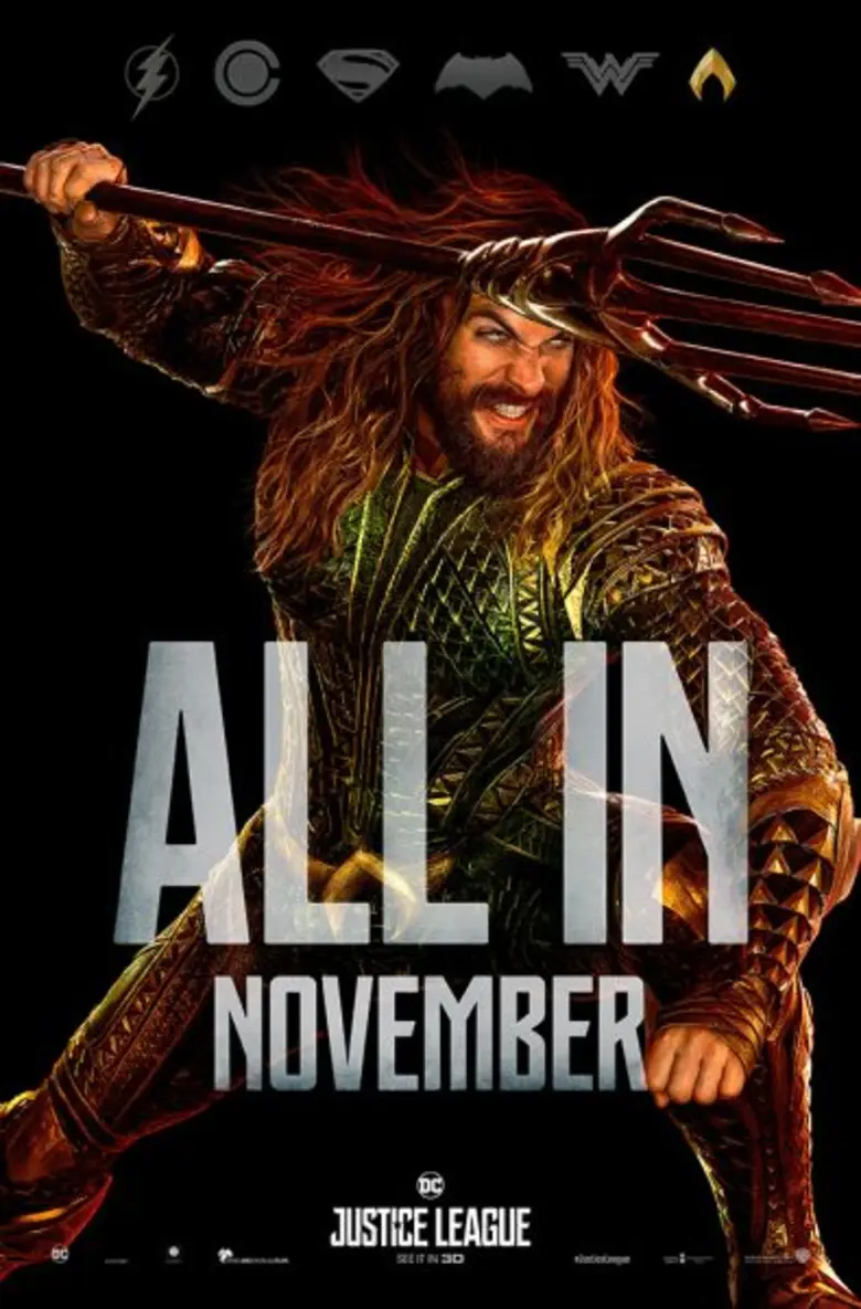 จัดเต็มอีก 5 ภาพใบปิดล่าสุด "Justice League" ก่อนพบตัวอย่างใหม่เร็วๆ นี้