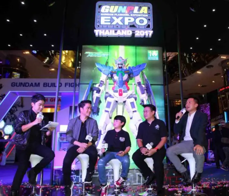 “เอ๊ะ จิรากร” โชว์ ของเล่นตัวโปรดในงาน ร่วมฉลองครบรอบ 10 ปี GUNDAM OO พร้อมประเทศญี่ปุ่น กับการเปิดตัว PG GUNDAM EXIA ครั้งแรกในเมืองไทย!!