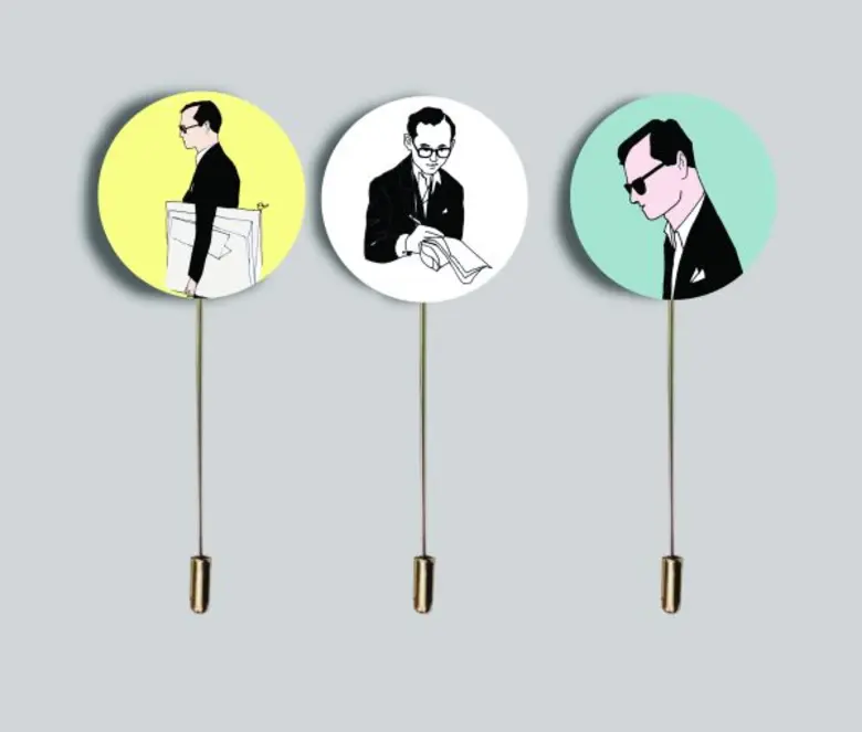 เมกาบางนาจัดทำเข็มกลัดภาพวาดในหลวงรัชกาลที่ 9 ออกแบบโดยศิลปินดัง ครูปาน - สมนึก คลังนอก