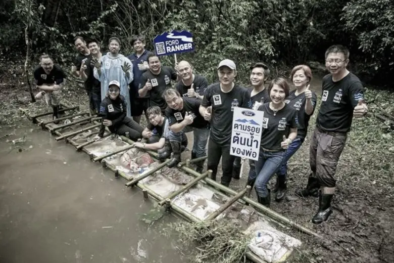 ฟอร์ด ประเทศไทย จัดกิจกรรม “ตามรอยต้นน้ำของพ่อ” น้อมนำพระราชดำริในการอนุรักษ์และพัฒนาแหล่งน้ำอย่างยั่งยืน