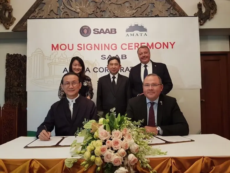 “อมตะ” ลงนาม MOU กับ Saab AB สวีเดน พัฒนาเมืองอัจฉริยะและเมืองอากาศยาน