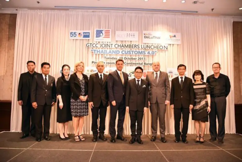 นายกุลิศ สมบัติศิริ อธิบดีกรมศุลกากร บรรย...