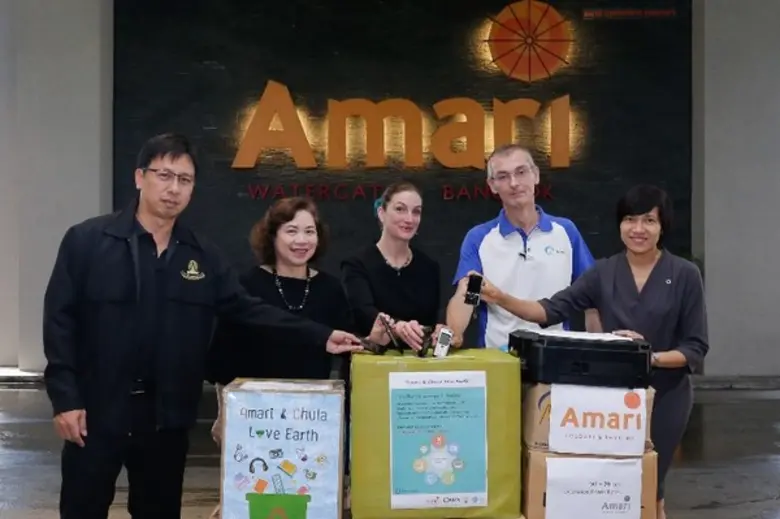 ตัวแทนผู้บริหารจากโรงแรมและรีสอร์ทในเครืออมารี นำโด...