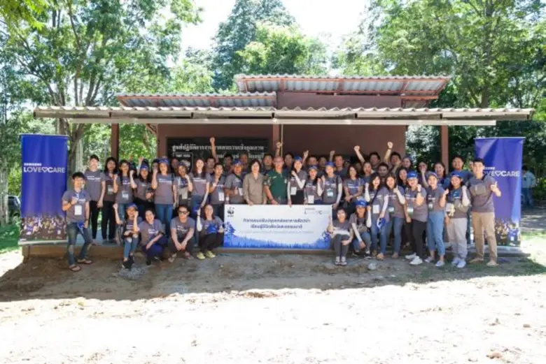 ซัมซุงสานต่อแนวพระราชดำริ เดินหน้าพัฒนาผืนป่ากุยบุรี แหล่งน้ำ และบ้านของช้างป่า ในโครงการ “Samsung Love and Care”