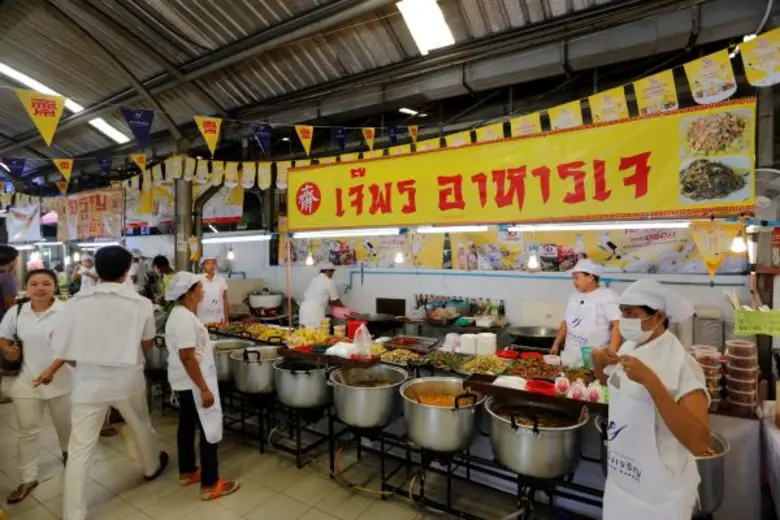 ตลาดยิ่งเจริญ ร่วมกับมูลนิธิโพธิภาวนาสงเค...