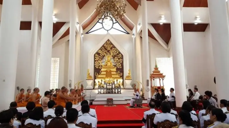 พิธีถวายผ้าพระกฐินพระราชทาน ประจำปี 2560 บริษัท นครชัยแอร์ จำกัด