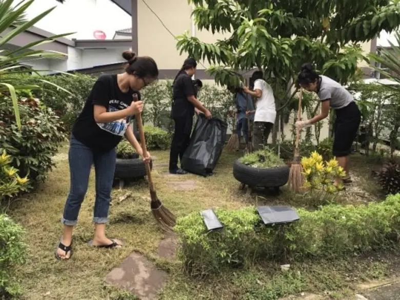 จิตอาสาเนรมิตสวนสวย ส่งมอบกำลังใจให้ครอบครัวผู้ป่วยเด็ก