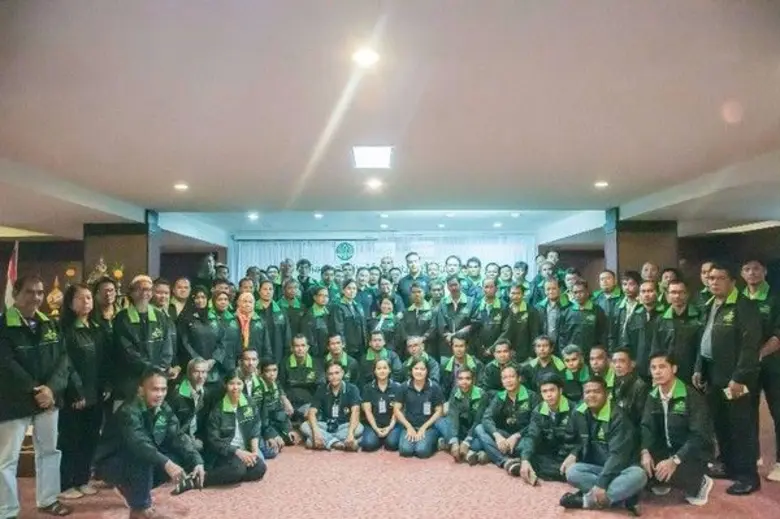 ผู้นำป่าชุมชนกล้ายิ้ม ผสานพลังน้อมนำ "ศาส...