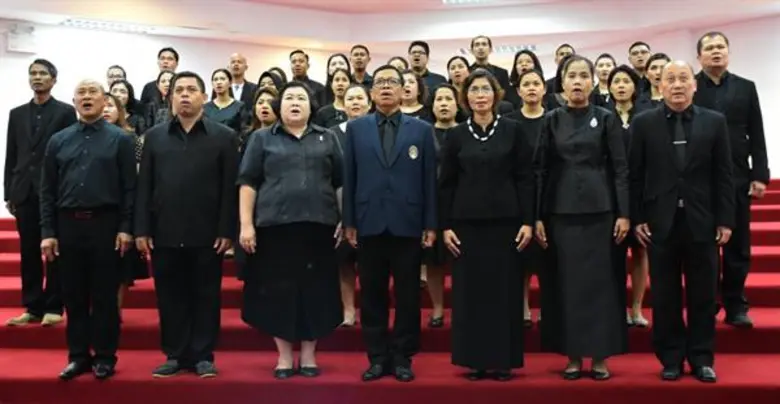 มรภ.สงขลา กลั่นความรู้สึกถึงในหลวง ร.9 แต...