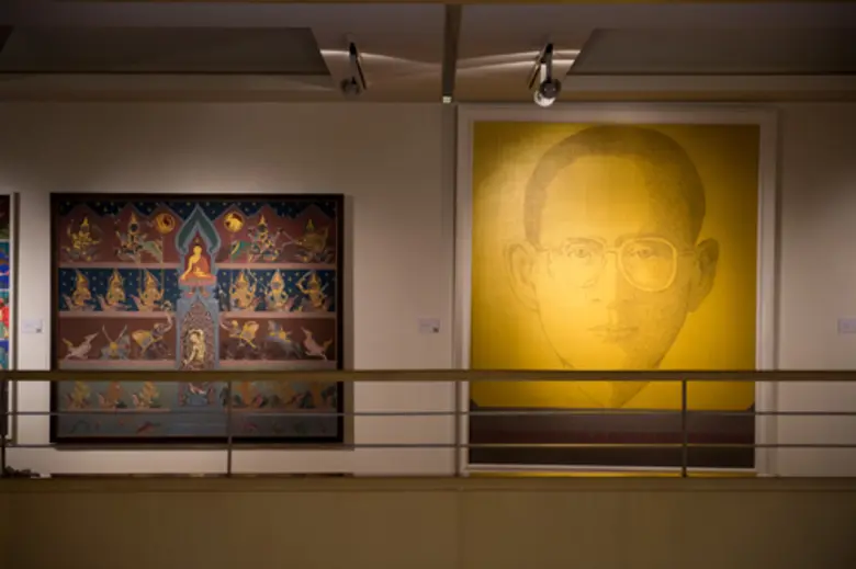 โครงการสร้างสรรค์ ๘๙/๗๐/๔๔๔๗+=๙-๑๐ การจัดแสดงผลงาน ธรรมะ ธรรมชาติ ธรรมศิลป์ และ ๒๓ วิธีทรงงาน ของ ศาสตราจารย์เกียรติคุณ ปรีชา เถาทอง ศิลปินแห่งชาติ สาขาทัศนศิลป์ (จิตรกรรม) เพื่อถวายความจงรักภักดีต่อ พระบาทสมเด็จพระปรมินทรมหาภูมิพลอดุลยเดช