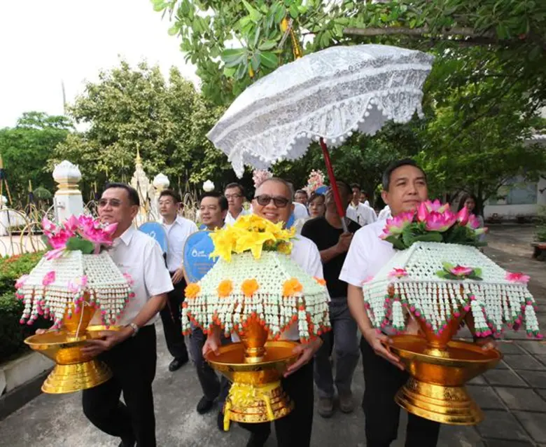 กลุ่ม ปตท. จ.ระยอง ร่วมสืบสานอัตลักษณ์ไทย ทำนุบำรุงศาสนา จัดพิธีทอดกฐินสามัคคี ประจำปี 2560