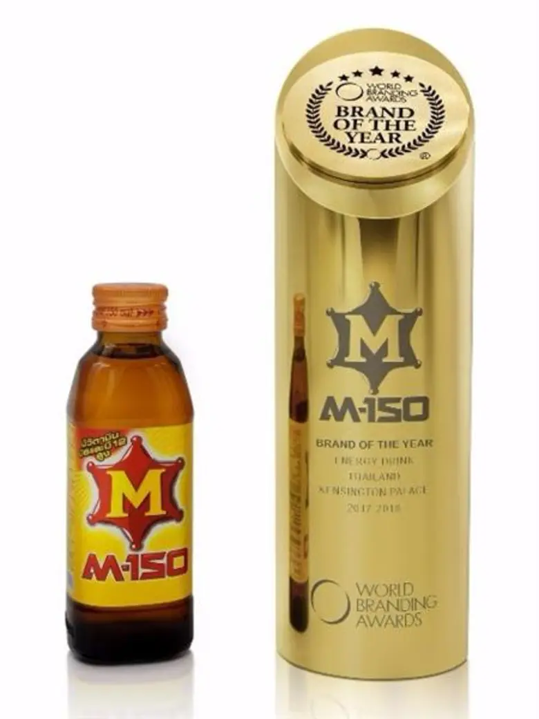 เอ็ม-150 ขึ้นแท่น “แบรนด์ออฟเดอะเยียร์” รับรางวัล “เวิลด์ แบรนด์ดิ้ง อวอร์ด 2017” ตอกย้ำแบรนด์ยอดนิยมเครื่องดื่มให้พลังงาน