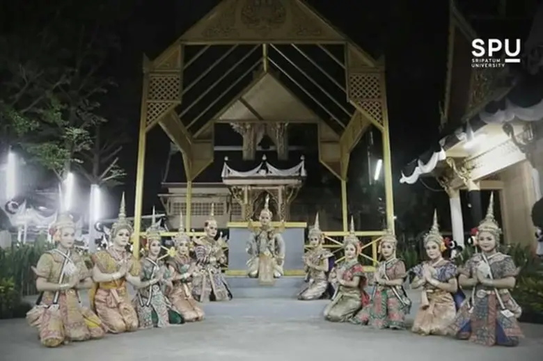 SPU : นักศึกษา ม.ศรีปทุม ทุ่มสุดหัวใจ! แสดงโขนพระราชพิธีฯ