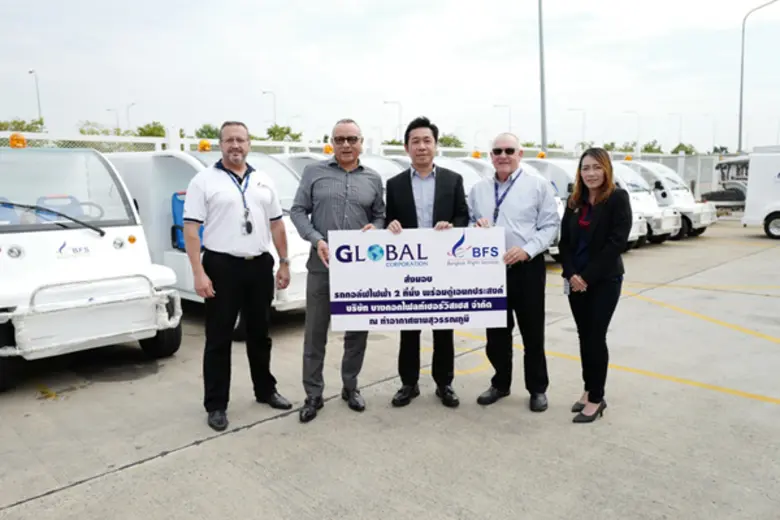 BFS Bangkok Flight Services เปิดตัวรถกอล์...