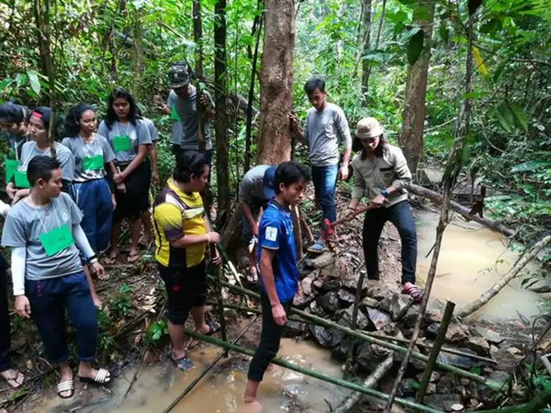 มรภ.สงขลา นำ นศ. ออกค่ายสร้างฝาย-ปลูกป่า  เรียนรู้ศาสตร์พระราชา อนุรักษ์แหล่งต้นน้ำ