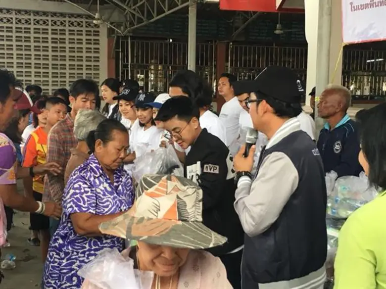 มูลนิธิเวิร์คพอยท์ นำทีมจิตอาสา ศิลปินนัก...