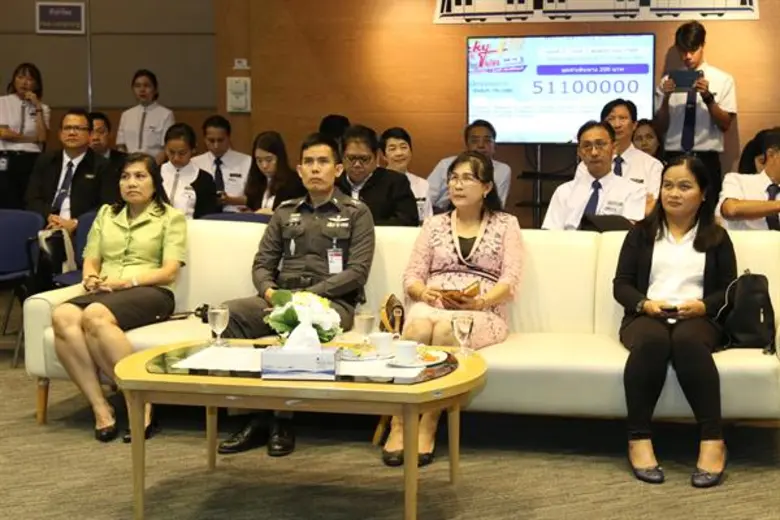 MRT จับรางวัลกิจกรรม “Lucky Hour มาเช้าลุ้นโชค ครั้งที่ 1”