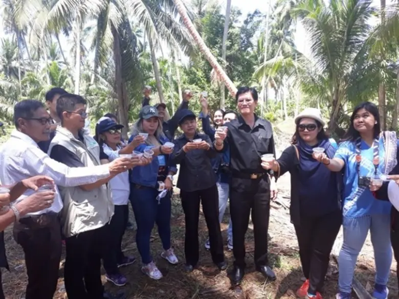 ดีเดย์..วันปฏิบัติการกำจัดศัตรูมะพร้าวหนอนหัวดำ ด้วยวิธีฉีดสารเคมีเข้าต้น