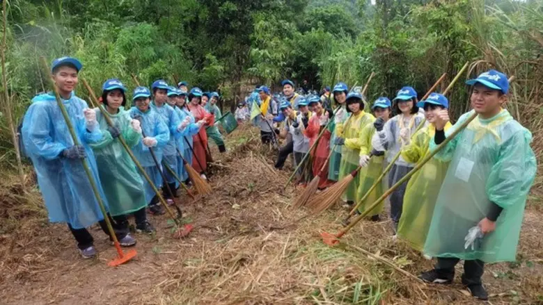เสียงหัวเราะเฮฮาของเหล่าเยาวชนระดับชั้นมั...