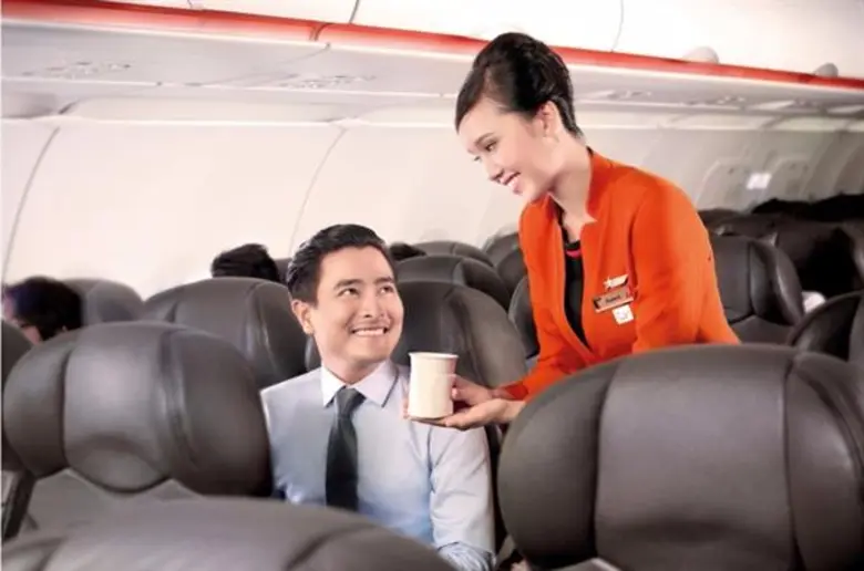 The first international Jetstar service f...
