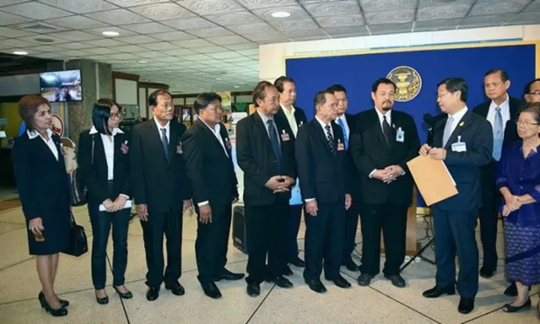 นายสุภาพ จันทร์ภิรมย์ ประธานชุมนุมสหกรณ์เ...