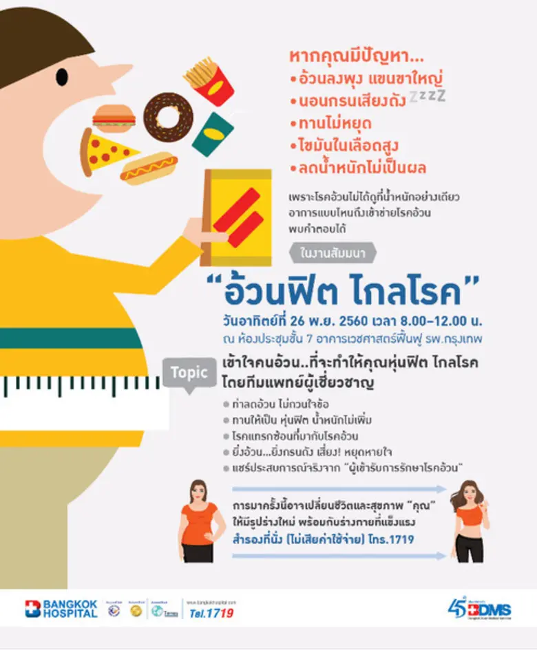 ศูนย์ศัลยกรรม โรงพยาบาลกรุงเทพ ขอเชิญผู้ท...