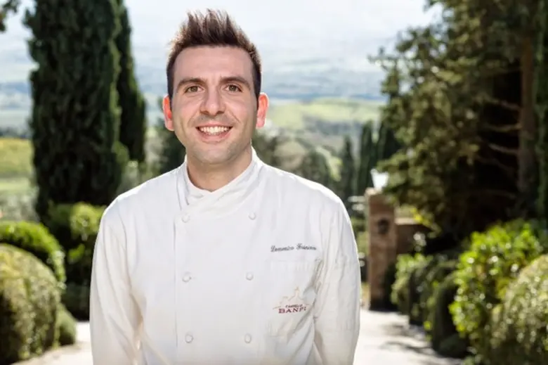 เชฟโดเมนิโก้ ฟรังโคน เชฟใหญ่ประจำห้องอาหา...