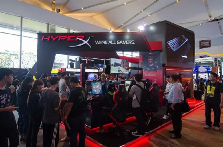 HyperX เปิดบูธต้อนรับเหล่าเกมเมอร์และคลื่...