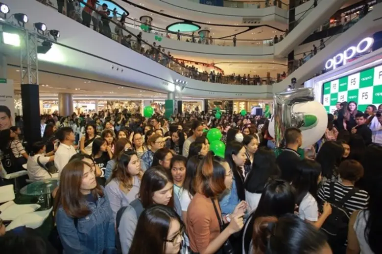 ร้อนแรงสุดๆ OPPO F5 สร้างประวัติการณ์เปิดขายวันแรก ด้วยยอดจำหน่ายเฉลี่ย 1 เครื่องต่อ 10 วินาที