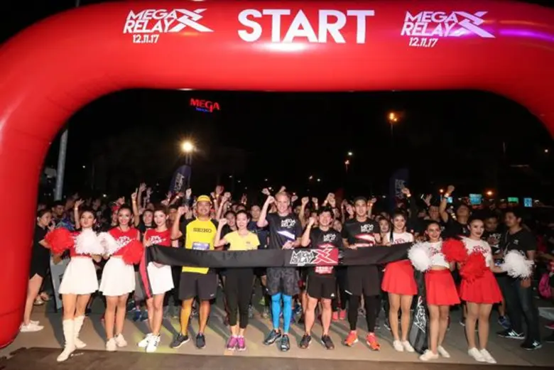 “เมกา รีเลย์ 2017” (Mega Relay 2017)  งานวิ่งผลัดบนถนนไฮเวย์ครั้งแรกของไทย