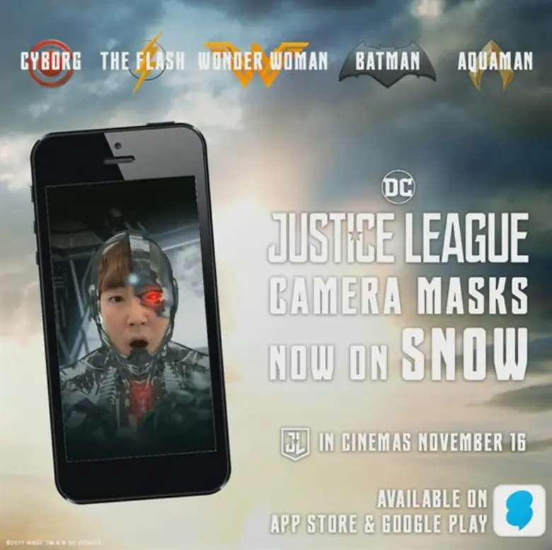 มาแปลงร่างเป็นฮีโร่คนโปรดจาก Justice League กันได้แล้ววันนี้ ด้วยฟิลเตอร์ใหม่จาก SNOW