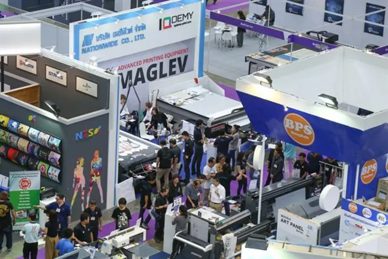 งานสำคัญของอุตสาหกรรมการพิมพ์และป้ายแห่งภ...
