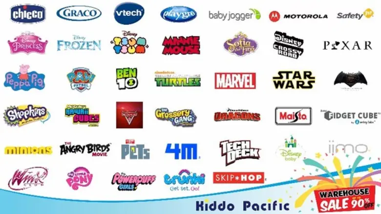 ของเล่น ของใช้แม่และเด็กแบรนด์ดัง ลดกระหน่ำสูงสุดถึง 90% ที่งาน Kiddo Pacific Warehouse Sale ณ คลังสินค้า พัฒนาการ 30