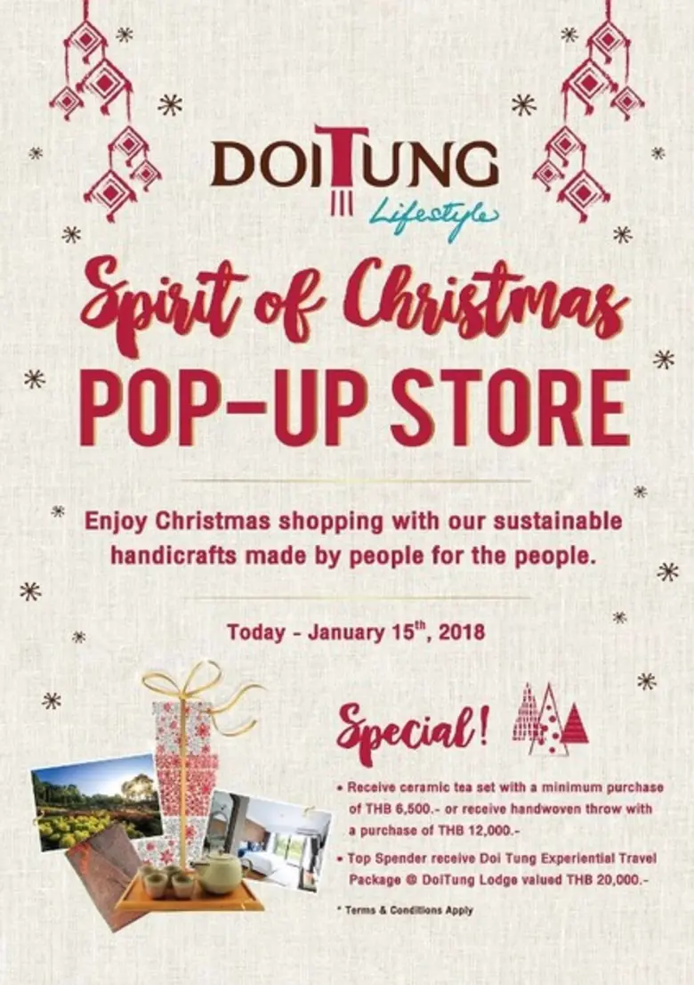 ""ดอยตุง ไลฟ์สไตล์"" (DoiTung Lifestyle) ...